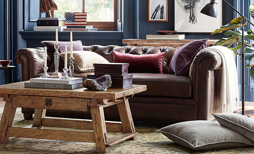 Rich Wicker and Leather Furniture for Your Chic Home!